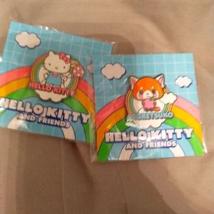 Hello kitty friend of the month pins. No longer made. New